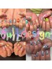 【hand】10本フルデザインコース　￥8000