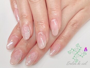 サロンドシエル(salon de ciel)/たらしこみアートネイル