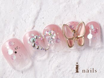 アイネイルズ 横浜WEST店(I-nails)/ワンホン中国ネイル10480円
