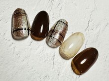 フレイムス アイラッシュ アンド ネイル(FRAMES)/チェックネイル♪