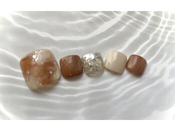 ネイルアンドビューティーサロン シュエット(CHOUETTE)/フットネイル　定額ライトコース