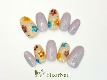 エリクサーネイル 神田(Elixir Nail)/シンプル / クーポン使用