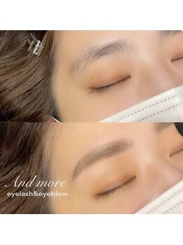 アンドモア(And more)/アイブロウスタイリング