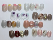 ジジ ネイル(ZIZI Nail)/(ジェル)ショートネイル