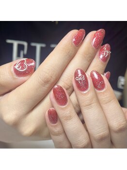 サエコ ネイル (3e5 nail)/◆フラッシュ＋追加アート◆