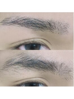 アマル(AMARU)の写真/平和通駅直結＆20：00まで営業＊【間引き・メイク込◇アイブロウWAX＆美眉スタイリング1回¥3000】メンズOK