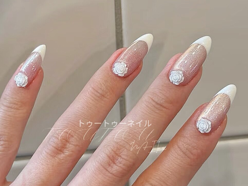 2026年春トレンド】桜 オフィス ハンドのネイルデザイン集｜人気順｜6