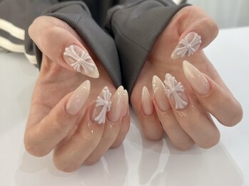 プラス エワル 四日市(PlusEwalu)/クロスパーツネイル♪