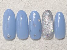 リノ ネイル(Rino nail)/9月新作809u1星空