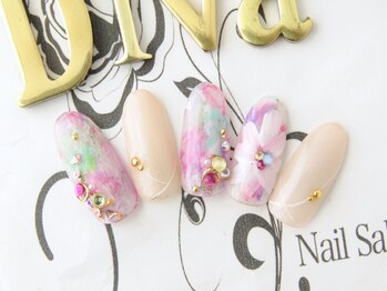 ネイルサロン ディーバ ギンザ(Nail salon Diva GINZA)/スプリング×フラワー 9500