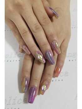 ネイルサロン アンジェリカ(Angelica)/No.41 ユニコーンネイル