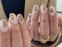 アンネ 梅田 GRACE店(ANNE)/ぷっくりブラウンアート