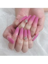 イマドキ(IMADOKI)/グラデーションマットネイル