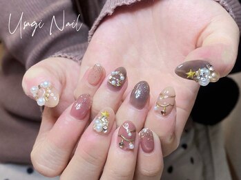 ウサギネイル 新大久保店(usagi nail)/冬ネイル