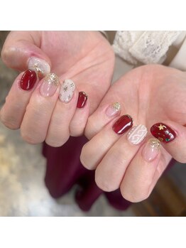 アティックネイルアトリエ(attic nail atelier)/クリスマスネイル★
