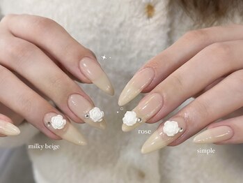 シンプル薔薇ガーリー¥7700