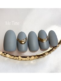 ニュアンスミラーネイル