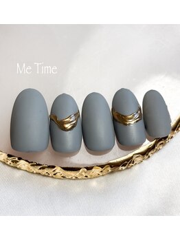 ミータイム(Me Time)/ニュアンスミラーネイル