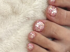 ☆kirakira nail☆ フットネイル
