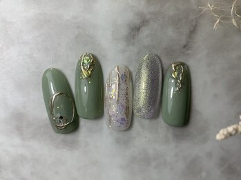 ブリスフルハピネス(Blissful happiness)/定額ネイル(simple)春ver.