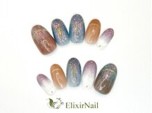 エリクサーネイル 神田(Elixir Nail)/シンプル / クーポン使用