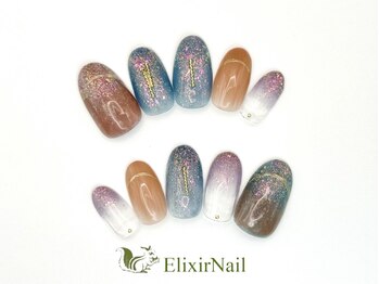 エリクサーネイル 神田(Elixir Nail)/シンプル / クーポン使用
