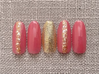 シンプル定額ネイル4800円