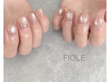 フィオル(FIOLE)/うるうるお花ネイル☆