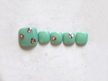 ディーネイル アイラッシュ オカザキ(DEE nail×eyelash okazaki)/A127フットプレミアム定額