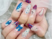 ネイルマフィア 新宿(NAIL MAFIA)/ドット/リボン/ガーリー/概念