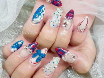 ネイルマフィア 新宿(NAIL MAFIA)/ドット/リボン/ガーリー/概念