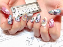 プロフェッショナル ネイルサロン ラヴィアス(LAVIAS)/【ジェル】10本アートし放題