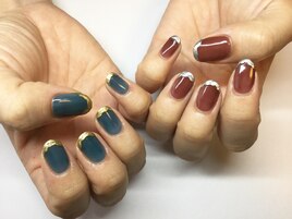 ニュアンスラインネイル