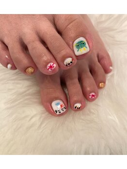 トータルサロン 白べぇーっ プラス/☆干支ネイル☆