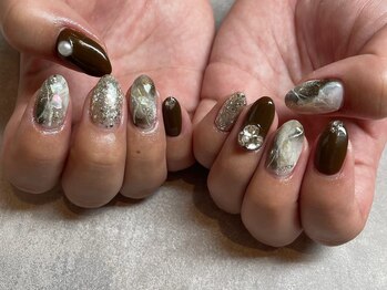 ネイルサロン ジュノ(JUNO)/アート4本 担当るみ