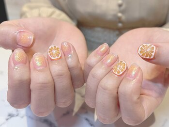 アイ アンド ネイル ドル(Dollar)/ジューシーオレンジ♪