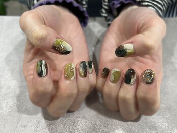 ローラン(LORAN)/もやもやニュアンスネイル☆