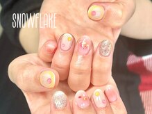 スノーフレーク(Snowflake)/定額デザイン¥8000