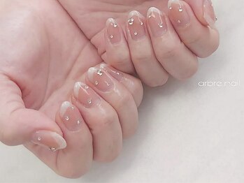 アーブルネイル(arbre nail)/●vフレンチネイル