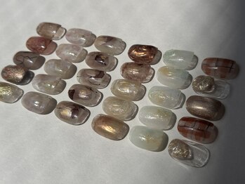 エティル(Etel atelier)/ニュアンス/ちゅるんネイル