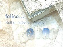 ネイルサロン フェリーチェ(felice)/【定額ネイル】￥7980