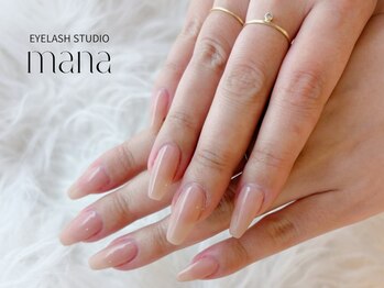 マナアイラッシュスタジオ(MANA EYELASH STUDIO)の写真/長さ出し10本が3500円！フォルム重視の丁寧な施術で、憧れのロングネイルを叶える実力派サロン♪