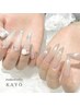 持ち込みOK ♪【10本アートネイル】ハンドorフット　¥8,800→¥7,000