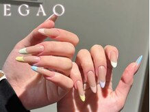 エガオネイルサロン 錦糸町店(EGAO NAIL SALON)/カラフルフレンチ