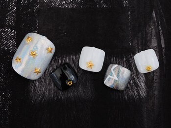 ネイルサロン クランベリー(Cranberry)/97.大人女性のフットネイル