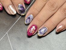 ネイルサロン プルミエール(Premiere)/ニュアンスフラワー