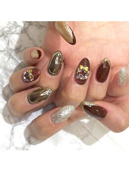 グラマラス プレジール 中野店(glamourous plaisir)/クリスマスネイル