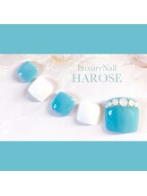 ラグジュアリーネイル ハローズ(HAROSE)/フットジェルマンスリーコース
