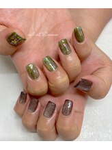 ネイルアート ジマー/60minartのちぐはぐ