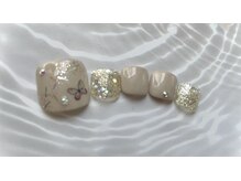ネイルアンドビューティーサロン シュエット(CHOUETTE)/フットネイル　定額ライトコース